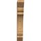 Ekena Millwork Olympic Slat Rough Sawn Bracket, Western Red Cedar, 6"W x 28"D x 40"H BKT06X28X40OLY06RWR - alternate 4